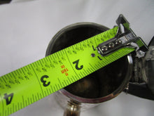 Load image into Gallery viewer, Antique Hukin &amp; Heath English Silverplate Ebony Side Handle Tea Cafe Serving Pot
