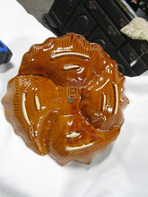 Load image into Gallery viewer, MCM MCP Pottery Ceramic Four Part Tidbit Appetizer Party Tray
