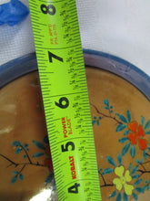 Load image into Gallery viewer, Vintage Japan Orange/Blue Lustre Floral Table Condiment Set
