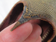 Load image into Gallery viewer, Vintage Baluja's New Delhi Handmade Leather Ceremonial Embroidered Shoe Slippers
