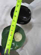 Load image into Gallery viewer, 1976 Ezra Brooks Laurel &amp; Hardy Empty Figural Whiskey Decanters Pair
