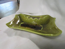 Load image into Gallery viewer, MCM California Pottery Avocado Green Speckled Cigarette Ashtray
