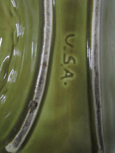 Load image into Gallery viewer, MCM California Pottery Avocado Green Speckled Cigarette Ashtray
