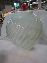 Load image into Gallery viewer, Vintage French Opalescent Swirl Large Glass Lampshade
