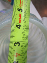 Load image into Gallery viewer, Vintage French Opalescent Swirl Large Glass Lampshade
