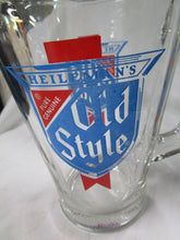 Load image into Gallery viewer, Vintage Heileman's Old Style Clear Glass Beer Bar Pitcher
