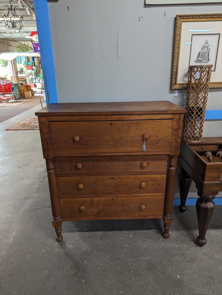 Antique Empire Chest of Drawers with Hand Dove Tailed Drawers