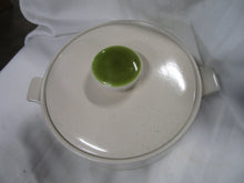 Load image into Gallery viewer, Vintage Japan Stoneware Speckled Baking Dish with Lid
