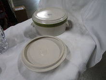 Load image into Gallery viewer, Vintage Japan Stoneware Speckled Baking Dish with Lid
