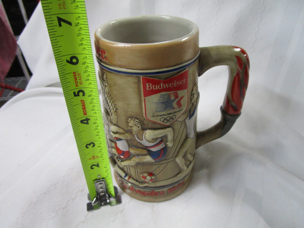 1984 Budweiser Los Angeles Summer Olympics Collector Beer Stein – Standpipe  Antiques