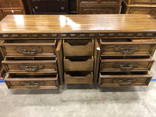 Load image into Gallery viewer, Vintage Thomasville Nine Drawer Bedroom Dresser
