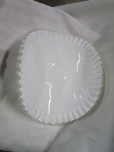 Load image into Gallery viewer, Vintage Fenton Art Glass Silver Crest Banana Bowl
