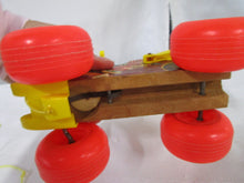 Load image into Gallery viewer, 1960s's Fisher Price Jalopy Pull Toy Clown Car
