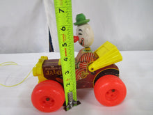 Load image into Gallery viewer, 1960s's Fisher Price Jalopy Pull Toy Clown Car
