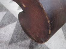 Load image into Gallery viewer, Vintage Empire Style Trestle Column Library Table with Drawer
