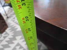 Load image into Gallery viewer, Vintage Empire Style Trestle Column Library Table with Drawer

