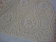 Load image into Gallery viewer, Vintage Bags By Dormar Japan Cream Beaded Evening Bag with Chain Handle
