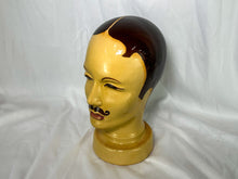 Load image into Gallery viewer, Vintage West Germany Men's Mannequin Head with Mustache
