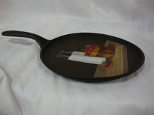 Load image into Gallery viewer, Antique Bluff City Stoves Cast Iron Handpainted Decor Skillet
