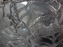 Load image into Gallery viewer, 1990 Arthur Court Bunnies on Cabbage Leaf Trivet Wall Hanging
