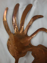 Load image into Gallery viewer, Vintage Solid 1/8" Copper Kokopelli Garden Silhouette Decor
