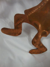 Load image into Gallery viewer, Vintage Solid 1/8" Copper Kokopelli Garden Silhouette Decor
