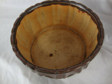 Load image into Gallery viewer, Vintage Rose Gold Metallic Ceramic Floral Planter
