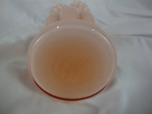 Load image into Gallery viewer, Vintage Fenton Pink Melon Ruffled Edge Small Bud Vase
