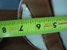 Load image into Gallery viewer, Vintage Unmarked McCoy Brown Ceramic Cookie Churn Cookie Canister Jar
