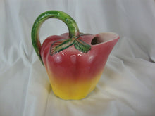 Load image into Gallery viewer, Vintage Italy Ceramic Apple Fruit Decor Pitcher
