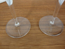 Load image into Gallery viewer, Vintage Perrier Jouet Handpainted Champagne Crystal Flutes Set of 2
