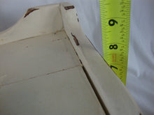 Load image into Gallery viewer, Vintage Farmhouse Painted Solid Wood Bread Box Hinged Top Lid
