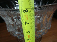Load image into Gallery viewer, Vintage Cut Glass Pedestal Serving Trifle Compote Bow
