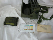 Load image into Gallery viewer, US Army NOS M256A1 Truetech Chemical Detector Plastic Kit with Shoulder Strap
