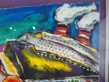 Load image into Gallery viewer, Vintage Zamy Steynovitz Seriolithograph Lover's Paradise 28/50 Limited Edition Signed Framed Art
