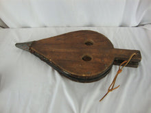 Load image into Gallery viewer, Vintage Wood and Leather Fireplace Hand Bellows
