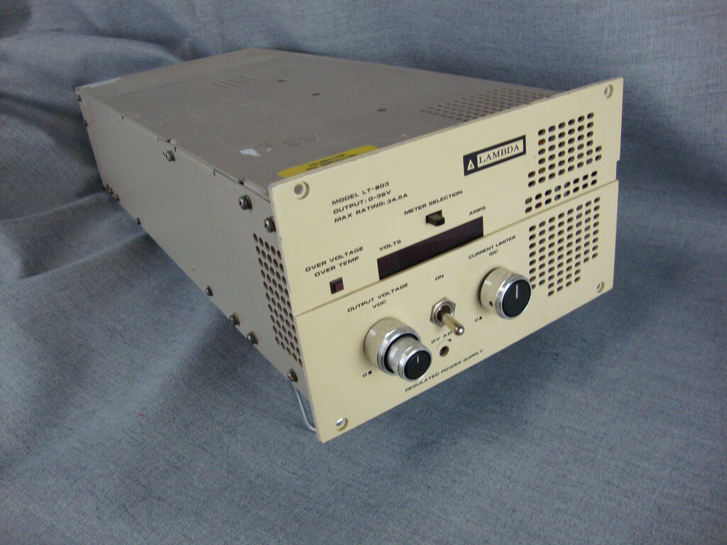 Vintage Lambda Model LT803-0704 Output 0-36V Power Supply
