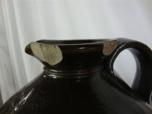 Load image into Gallery viewer, Antique El Farrar Burlington VT Country Brown Stoneware 2 Gallon Pottery Jug

