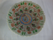 Load image into Gallery viewer, Antique Porcelain Floral Pedestal Trinket Offering Dishes Set of 2 *CHIPS*
