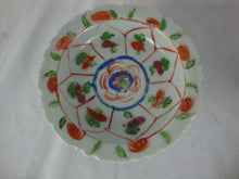 Load image into Gallery viewer, Antique Porcelain Floral Pedestal Trinket Offering Dishes Set of 2 *CHIPS*
