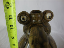 Load image into Gallery viewer, Billy Joe Craven Signed Folk Art Ugly Bird Bug Penguin Face Jug
