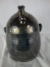Load image into Gallery viewer, Marvin Bailey Signed Folk Art Metallic Grey Ugly Face Jug
