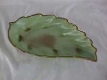 Load image into Gallery viewer, Frankoma 226 Plainsman Prairie Green 12&quot; Footed Leaf Bowl Dish
