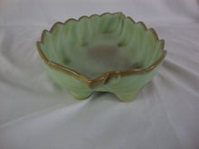 Load image into Gallery viewer, Frankoma 226 Plainsman Prairie Green 12&quot; Footed Leaf Bowl Dish
