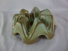 Load image into Gallery viewer, Frankoma WA1 Prairie Green Casserole Chafing Ceramic Warmer Base Stand
