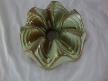 Load image into Gallery viewer, Frankoma WA1 Prairie Green Casserole Chafing Ceramic Warmer Base Stand
