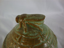 Load image into Gallery viewer, Frankoma Pottery 803 Prairie Green Honey Jar Pot with Dome Lid

