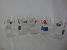 Load image into Gallery viewer, 1974 Pepsi Clemson Football Undefeated Season Clear Glass Tumblers Set of 5
