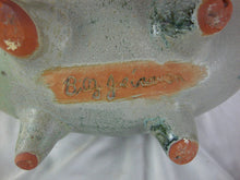 Load image into Gallery viewer, Billy Joe Craven Signed Folk Art Pig Face Jug Pottery Coin Bank
