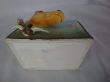 Load image into Gallery viewer, Vintage Palomino Horse Head with Flower Small Ceramic Planter Vase Pencil Holder
